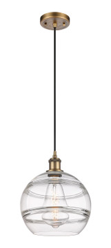 Mini Pendants Glass Down by Innovations ( 405 | 516-1P-BB-G556-10CL Ballston ) 