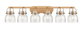 Bathroom Fixtures Five+Lights by Innovations ( 405 | 423-6W-BB-G412-6SDY Downtown Urban ) 