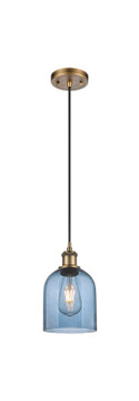 Mini Pendants Glass Down by Innovations ( 405 | 516-1P-BB-G558-6BL Ballston ) 