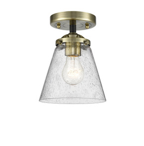 Semi-Flush Mts. Glass Down by Innovations ( 405 | 284-1C-BAB-G64 Nouveau ) 