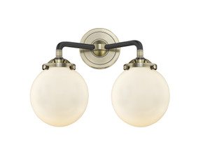 Bathroom Fixtures Two Lights by Innovations ( 405 | 284-2W-BAB-G201-6 Nouveau ) 