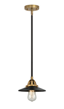 Mini Pendants Metal Shade by Innovations ( 405 | 288-1S-BAB-M6-BK Nouveau 2 ) 