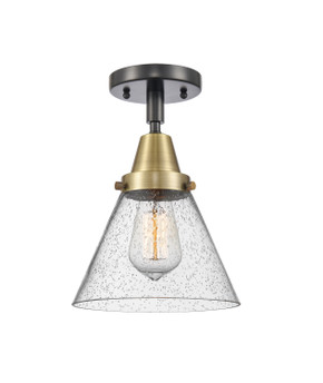 Semi-Flush Mts. Glass Down by Innovations ( 405 | 447-1C-BAB-G44-LED Caden ) 