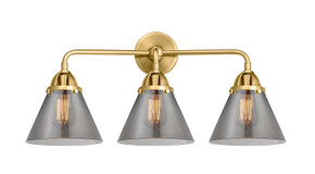 Bathroom Fixtures Three Lights by Innovations ( 405 | 288-3W-SG-G43-LED Nouveau 2 ) 