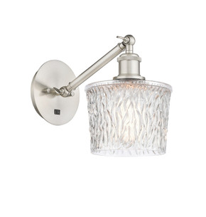 Sconces Single Glass by Innovations ( 405 | 317-1W-SN-G402 Ballston ) 