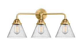 Bathroom Fixtures Three Lights by Innovations ( 405 | 288-3W-SG-G44-LED Nouveau 2 ) 