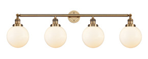 Bathroom Fixtures Four Lights by Innovations ( 405 | 215-BB-G201-8 Franklin Restoration ) 