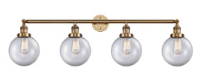 Bathroom Fixtures Four Lights by Innovations ( 405 | 215-BB-G202-8 Franklin Restoration ) 