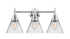Bathroom Fixtures Three Lights by Innovations ( 405 | 447-3W-PC-G42 Caden ) 