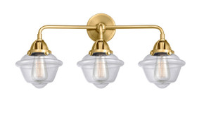Bathroom Fixtures Three Lights by Innovations ( 405 | 288-3W-SG-G532 Nouveau 2 ) 