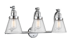 Bathroom Fixtures Three Lights by Innovations ( 405 | 515-3W-PC-G64 Franklin Restoration ) 