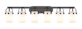 Bathroom Fixtures Five+Lights by Innovations ( 405 | 423-6W-BK-G423-7WH Downtown Urban ) 