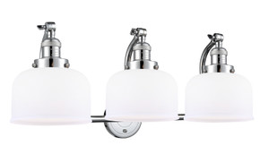 Bathroom Fixtures Three Lights by Innovations ( 405 | 515-3W-PC-G71-LED Franklin Restoration ) 