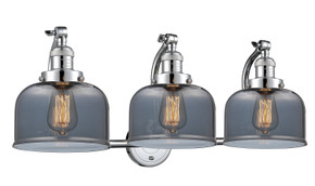 Bathroom Fixtures Three Lights by Innovations ( 405 | 515-3W-PC-G73-LED Franklin Restoration ) 