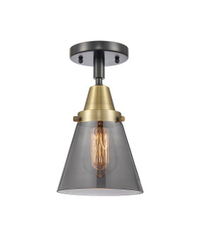 Semi-Flush Mts. Glass Down by Innovations ( 405 | 447-1C-BAB-G63-LED Caden ) 