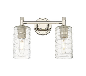 Bathroom Fixtures Two Lights by Innovations ( 405 | 434-2W-PN-G434-7DE Downtown Urban ) 