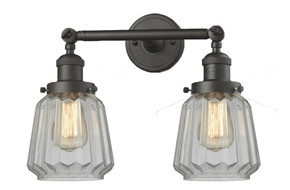 Bathroom Fixtures Two Lights by Innovations ( 405 | 208-OB-G142 Franklin Restoration ) 