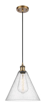 Pendants Glass Down by Innovations ( 405 | 516-1P-BB-GBC-124-LED Ballston ) 