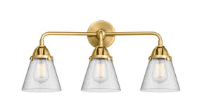 Bathroom Fixtures Three Lights by Innovations ( 405 | 288-3W-SG-G64-LED Nouveau 2 ) 