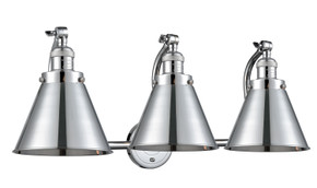 Bathroom Fixtures Three Lights by Innovations ( 405 | 515-3W-PC-M13-PC-LED Franklin Restoration ) 