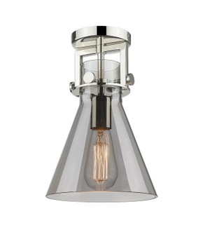 Flush Mounts Glass Down by Innovations ( 405 | 411-1F-PN-G411-8SM Downtown Urban ) 