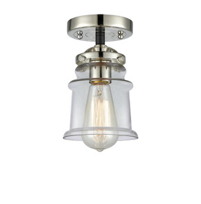 Semi-Flush Mts. Glass Down by Innovations ( 405 | 284-1C-BPN-G182S Nouveau ) 