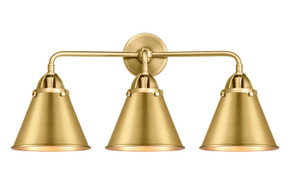 Bathroom Fixtures Three Lights by Innovations ( 405 | 288-3W-SG-M13-SG-LED Nouveau 2 ) 