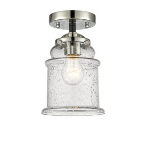 Semi-Flush Mts. Glass Down by Innovations ( 405 | 284-1C-BPN-G184 Nouveau ) 
