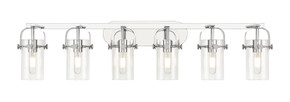 Bathroom Fixtures Five+Lights by Innovations ( 405 | 423-6W-PC-G423-7CL Downtown Urban ) 