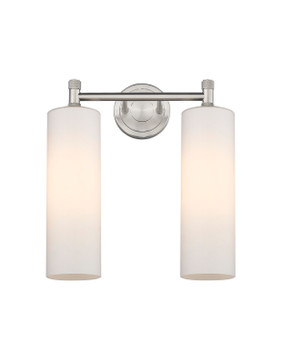Bathroom Fixtures Two Lights by Innovations ( 405 | 434-2W-SN-G434-12WH Downtown Urban ) 