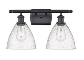 Bathroom Fixtures Two Lights by Innovations ( 405 | 516-2W-BK-GBD-754 Ballston ) 