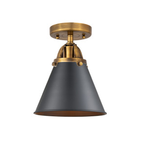 Semi-Flush Mts. Glass Down by Innovations ( 405 | 288-1C-BB-M13-BK Nouveau 2 ) 