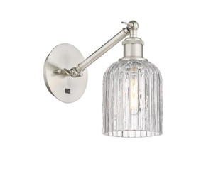Sconces Single Glass by Innovations ( 405 | 317-1W-SN-G559-5CL Ballston ) 