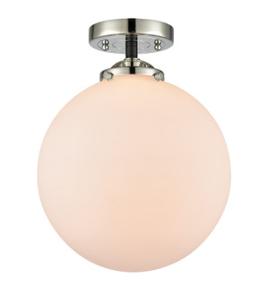 Semi-Flush Mts. Glass Down by Innovations ( 405 | 284-1C-BPN-G201-10 Nouveau ) 