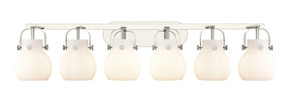 Bathroom Fixtures Five+Lights by Innovations ( 405 | 423-6W-PN-G410-6WH Downtown Urban ) 