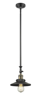 Mini Pendants Metal Shade by Innovations ( 405 | 206-BAB-M6-LED Franklin Restoration ) 