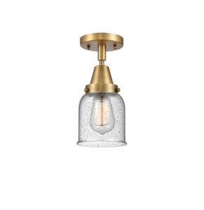 Semi-Flush Mts. Glass Down by Innovations ( 405 | 447-1C-BB-G54-LED Caden ) 