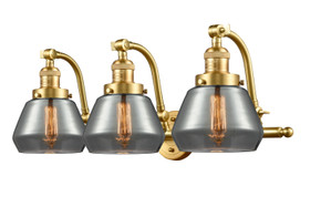 Bathroom Fixtures Three Lights by Innovations ( 405 | 515-3W-SG-G173-LED Franklin Restoration ) 