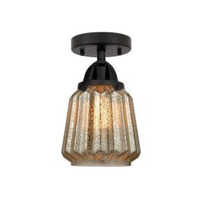 Semi-Flush Mts. Glass Down by Innovations ( 405 | 288-1C-BK-G146-LED Nouveau 2 ) 