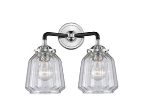 Bathroom Fixtures Two Lights by Innovations ( 405 | 284-2W-BPN-G142-LED Nouveau ) 