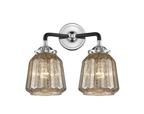 Bathroom Fixtures Two Lights by Innovations ( 405 | 284-2W-BPN-G146 Nouveau ) 