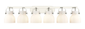 Bathroom Fixtures Five+Lights by Innovations ( 405 | 423-6W-PN-G412-6WH Downtown Urban ) 