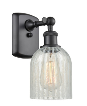 Sconces Single Glass by Innovations ( 405 | 516-1W-BK-G2511-LED Ballston ) 