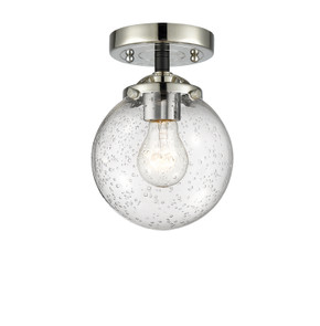 Semi-Flush Mts. Glass Down by Innovations ( 405 | 284-1C-BPN-G204-6 Nouveau ) 