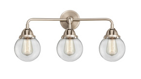 Bathroom Fixtures Three Lights by Innovations ( 405 | 288-3W-SN-G202-6-LED Nouveau 2 ) 