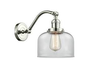 Sconces Single Glass by Innovations ( 405 | 515-1W-PN-G72 Franklin Restoration ) 