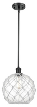 Pendants Sphere by Innovations ( 405 | 516-1S-BK-G122-10RW Ballston ) 
