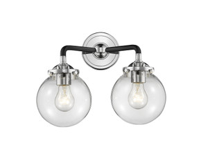 Bathroom Fixtures Two Lights by Innovations ( 405 | 284-2W-BPN-G202-6-LED Nouveau ) 
