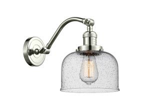 Sconces Single Glass by Innovations ( 405 | 515-1W-PN-G74 Franklin Restoration ) 