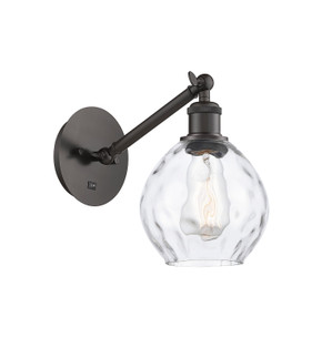 Sconces Single Glass by Innovations ( 405 | 317-1W-OB-G362-LED Ballston ) 
